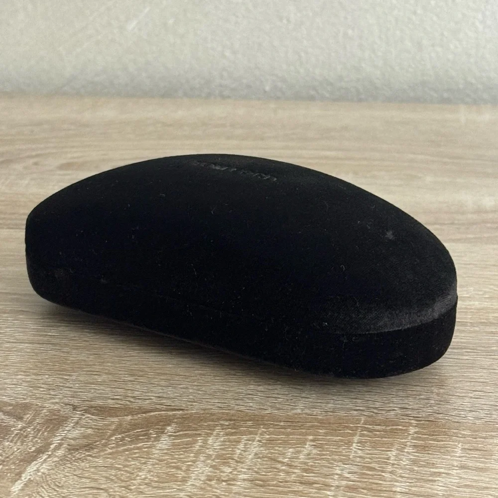 Tom Ford Black Velvet Hard Clamshell eyeglasses sunglasses Case